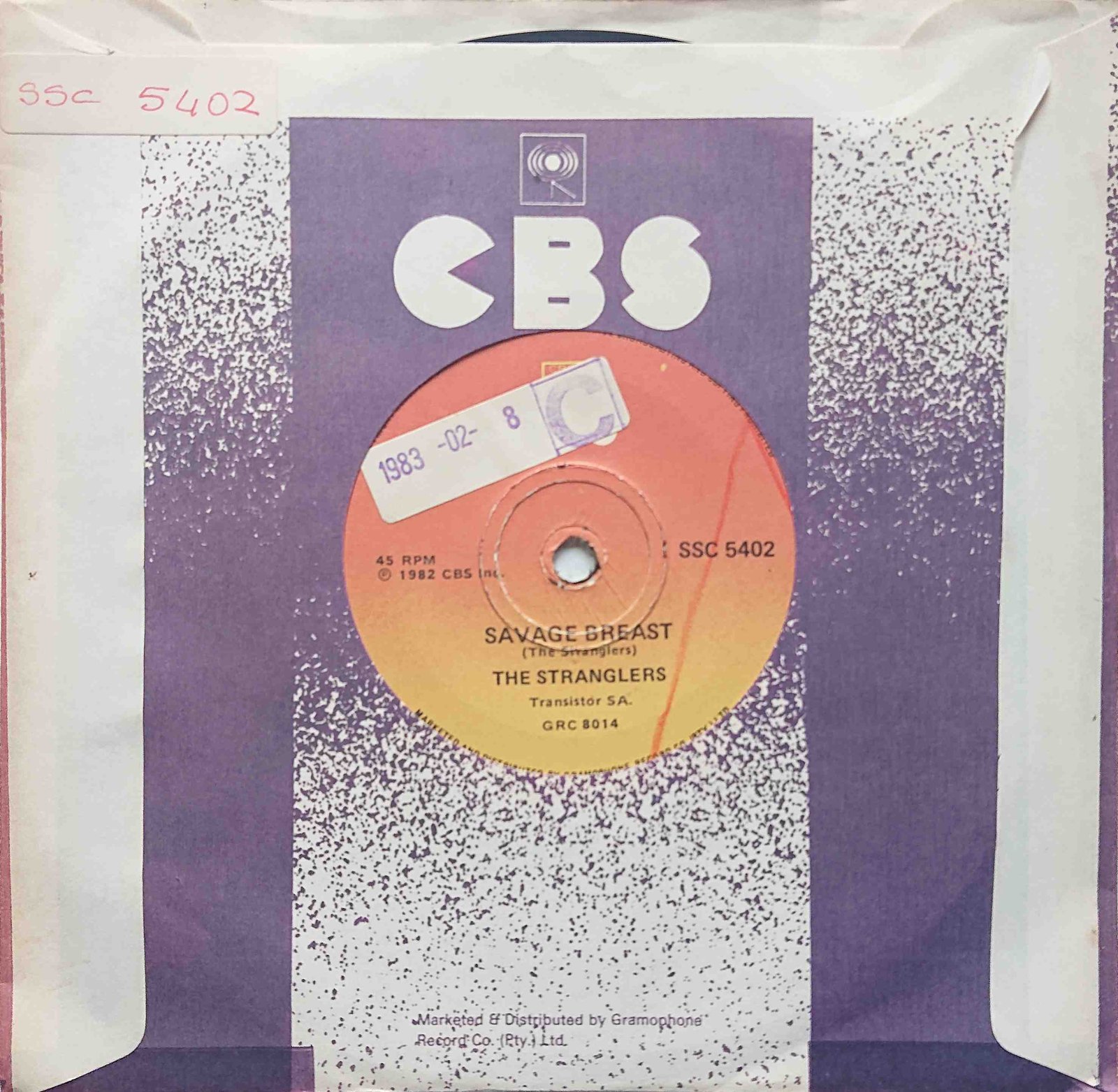 Back cover of SSC 5402